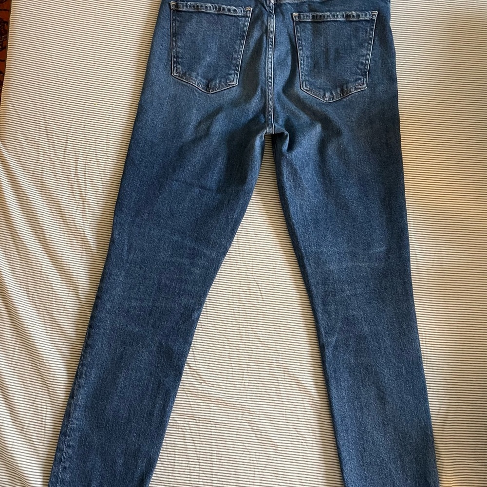 Citizens of humanity olivia high rise straight ankle jeans